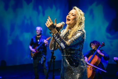 Ukranian singer Allexa Bash is a regular performer in Dubai music venues and hotels. Photo: Allexa Bash