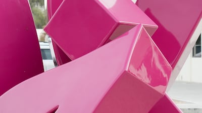 The disparate components within the installation are affixed together with hidden joints, giving a seamless flow to the overall design. Photo: Tashkeel