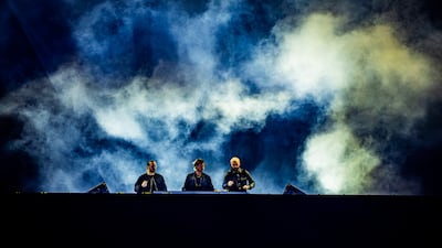 Swedish House Mafia headline the Big Beast Stage at Soundstorm in Riyadh. Photo: MDL Beast