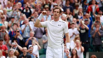 Andy Murray wasted little time on Centre Court, defeating Yen-Hsun Lu in one hour and 42 minutes. Adam Pretty / Getty Images