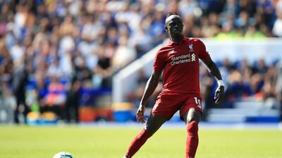 Liverpool star Sadio Mane was spotted in a viral tweet in which he's helping assist cleaning the bathroom and wudhu area of his local mosque. Getty