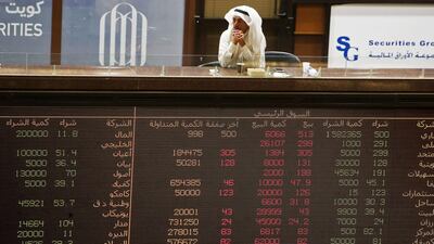 The upgrade of Kuwaiti to MSCI emerging markets status is on track, according to a report by Arqaam. AFP.