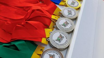 There was keen competiton for the medals among schools drawn from all across Dubai.