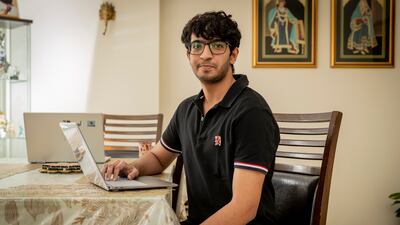 Jai Vardhan spent Dh10,000 seeking the help of an expert as he heads to the University of Warwick. Antonie Robertson / The National