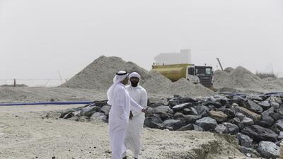 In total, the four islands at the project will contain over 15.3 square kilometres of land. Christopher Pike / The National