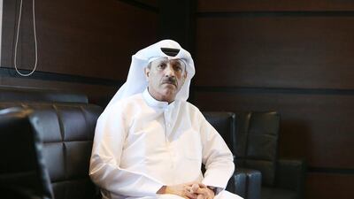 Mohammed Al Kabi, FNC spokesman at the Fujairah Chamber of Industry and Commerce in Fujairah. Pawan Singh / The National