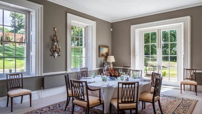 The dining room