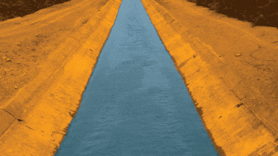 The Arabic word for water channel is falaj. The National