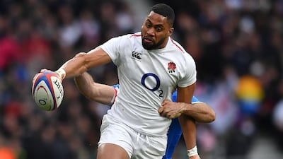 England wing Joe Cokanasiga has been dropped from the squad by coach Eddie Jones for the final Six Nations match against Scotland. AFP