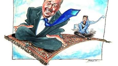 Peter Hill, the chief executive of Oman Air.