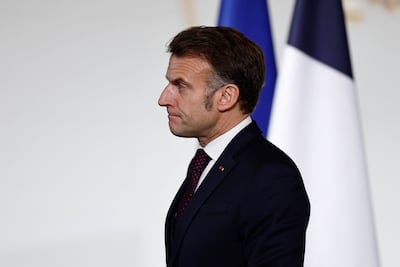 French President Emmanuel Macron is seen widely as a lame duck at national level. EPA