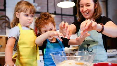 Cooking classes keep children entertained as well as honing fine motor skills. Photo: Pexels