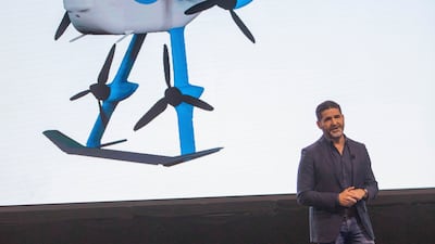 Amazon has unveiled a delivery drone, called the MK30, which is smaller, makes less noise and can fly through light rain. AP