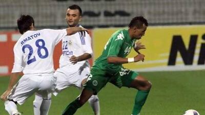 Ciel, the Brazilian striker, was one of Shabab's star performers against Neftchi.