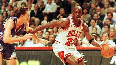 Michael Jordan's career is chronicled in the 10-part Netflix docu-series, 'The Last Dance'. AFP