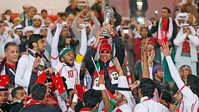 The UAE national football team have so far been rewarded over Dh174m by UAE rulers.