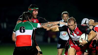 The UAE squad will soon head to Malaysia for the Asian Rugby Championship. Satish Kumar / The National