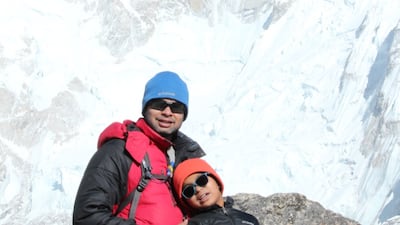 Oscar Pacheco, a Year 3 pupil at Gems Modern Academy, climbed 5,364 metres in nine days.