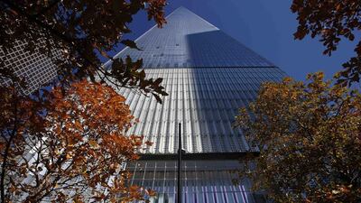 A street level view of the One World Trade Center tower. Mike Segar / Reuters