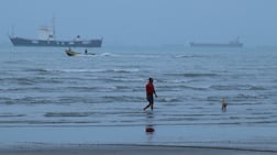 Ships wait near Bandar Abbas in southern Iran amid disruption to maritime traffic. Reuters