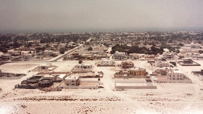 The view to Jumeirah from the Sheikh Zayed Road in the 1990s.
