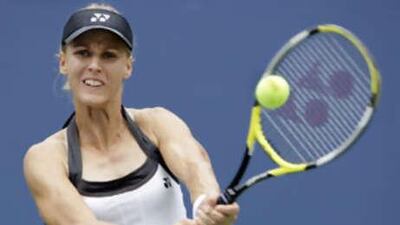 Elena Dementieva is looking to come down to earth.