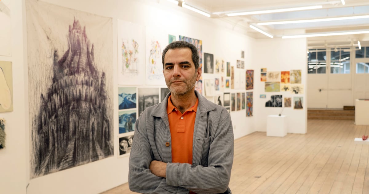 Iranian art exhibition in London spotlights scenes from war-torn isolation