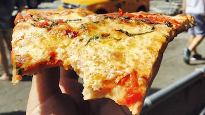 New York: pizza. Getty Images
