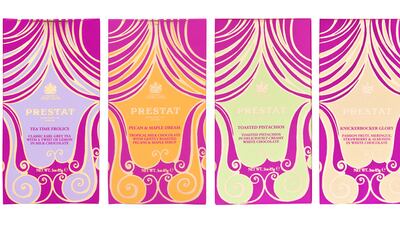 Prestat chocolates will be available at a pop-up shop in Harvey Nichols Dubai till February 2015. Courtesy: Prestat