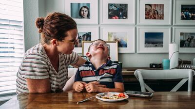 Validating a child's emotions by telling them it is OK to feel frustrated or angry helps them feel safe and seen. Getty Images