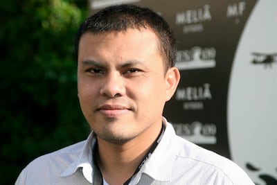 Indonesian director Joko Anwar, the director of 'Gundala'. EPA