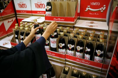 Vimto is a popular Ramadan staple. Photo: The National