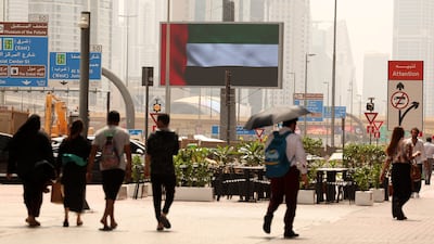 Dubai will remain a global economic centre despite the war, the media office said. Chris Whiteoak / The National