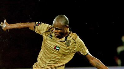 The new sports app from Abu Dhabi Media has a dedicated section for the Arabian Gulf League. Satish Kumar / The National