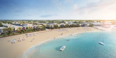 Al Hamra says its residential project has committed an allocation of up to 70 per cent of Falcon Island to open spaces. Photo: Al Hamra
