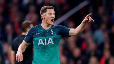 Jan Vertonghen: 8/10. Played in a protective mask following last week's facial injury in the first leg. Dependable and nearly scored with a late header. Reuters