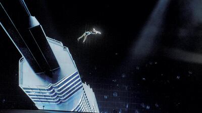 A show titled “This Is The Future”, during the 46th UAE National Day celebrations at Mushrif Palace. Rashed Al Mansoori / Crown Prince Court - Abu Dhabi