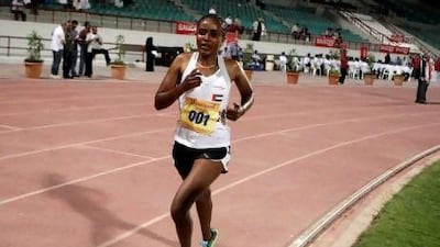 Alia Saeed Mohammed missed out on qualification for the Olympics, but athletics in growing in the UAE.