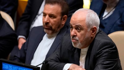 Iran's Foreign Minister Javad Zarif was in New York to attend the UN General Assembly. AFP