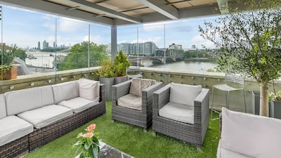 The outdoor space