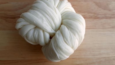 Syrian Shellal cheese is among a variety of popular cheeses used among the local Emirati community in the UAE. Delores Johnson / The National