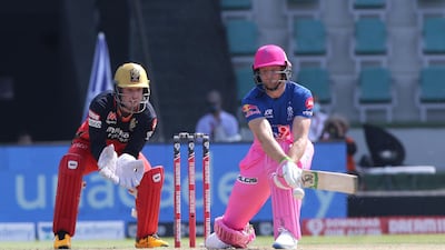 RAJASTHAN ROYALS RATINGS: Jos Buttler – 6. He was striking the ball with typical crispness before he edged Saini’s first ball to Padikkal at slip for 22 off 12. Sportzpics for BCCI
