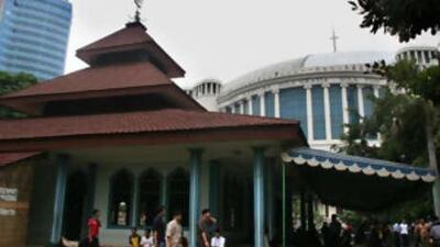 The Colosseum-style church built by Dr Stephen Hong, a self-made evangelist.