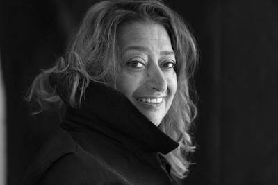 Iraqi-British architect Zaha Hadid died in 2016. Brigitte Lacombe