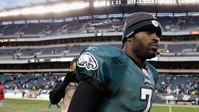 As the losses mounted, Michael Vick grew weary of hearing the moniker, ‘DreamTeam’. ‘It’s all out the window now,’ he says.