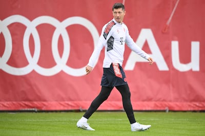 Robert Lewandowski's 45 goals for Bayern Munich are only three less than all the goals Villarreal have scored this season. Getty