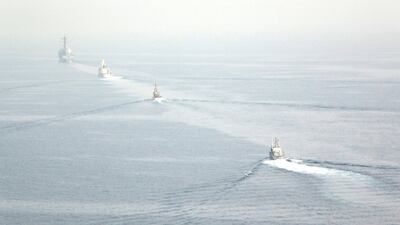 The UAE-US joint military exercise 'Native Fury 20' in Abu Dhabi in 2019. Wam