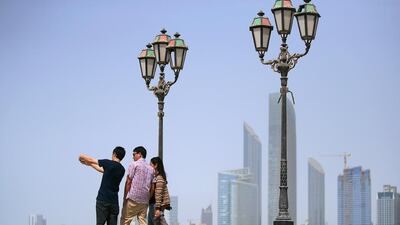 A steady growth in international tourists at 7 per cent annually, and the opening of new attractions such as theme parks, are expected to drive the increase in hospitality revenue. Ravindranath K / The National