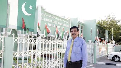 Dr Muhammed Haris Shah says more funds are needed to build new classrooms, but also for teachers’ salaries. Jeffrey E Biteng / The National