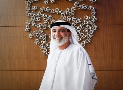 Emirati actor Mansoor Alfeeli has worked on several local and international productions, including Al Kameen and The Misfits. Razan Alzayani / The National